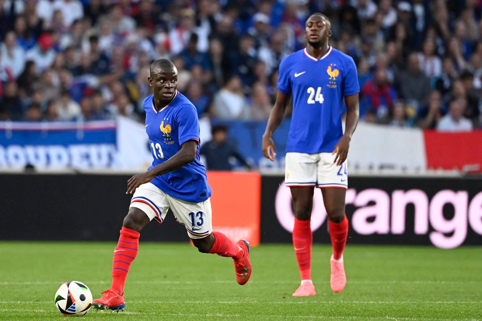 Kante is back in the France squad for the first time since the 2022 World Cup (Jean-Christophe Verhaegen/AFP via Getty Images)