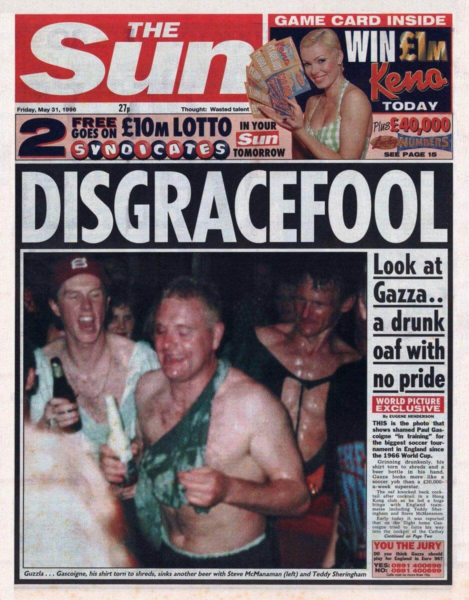 gazza sun