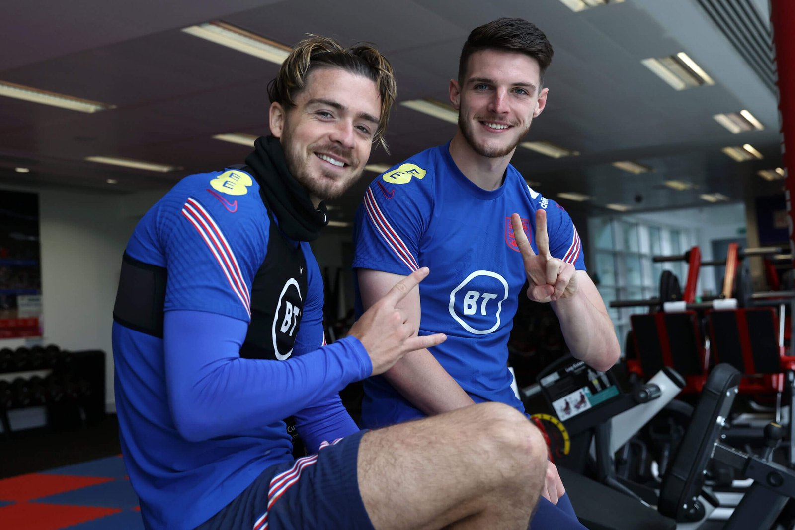 Declan Rice, Jack Grealish, England